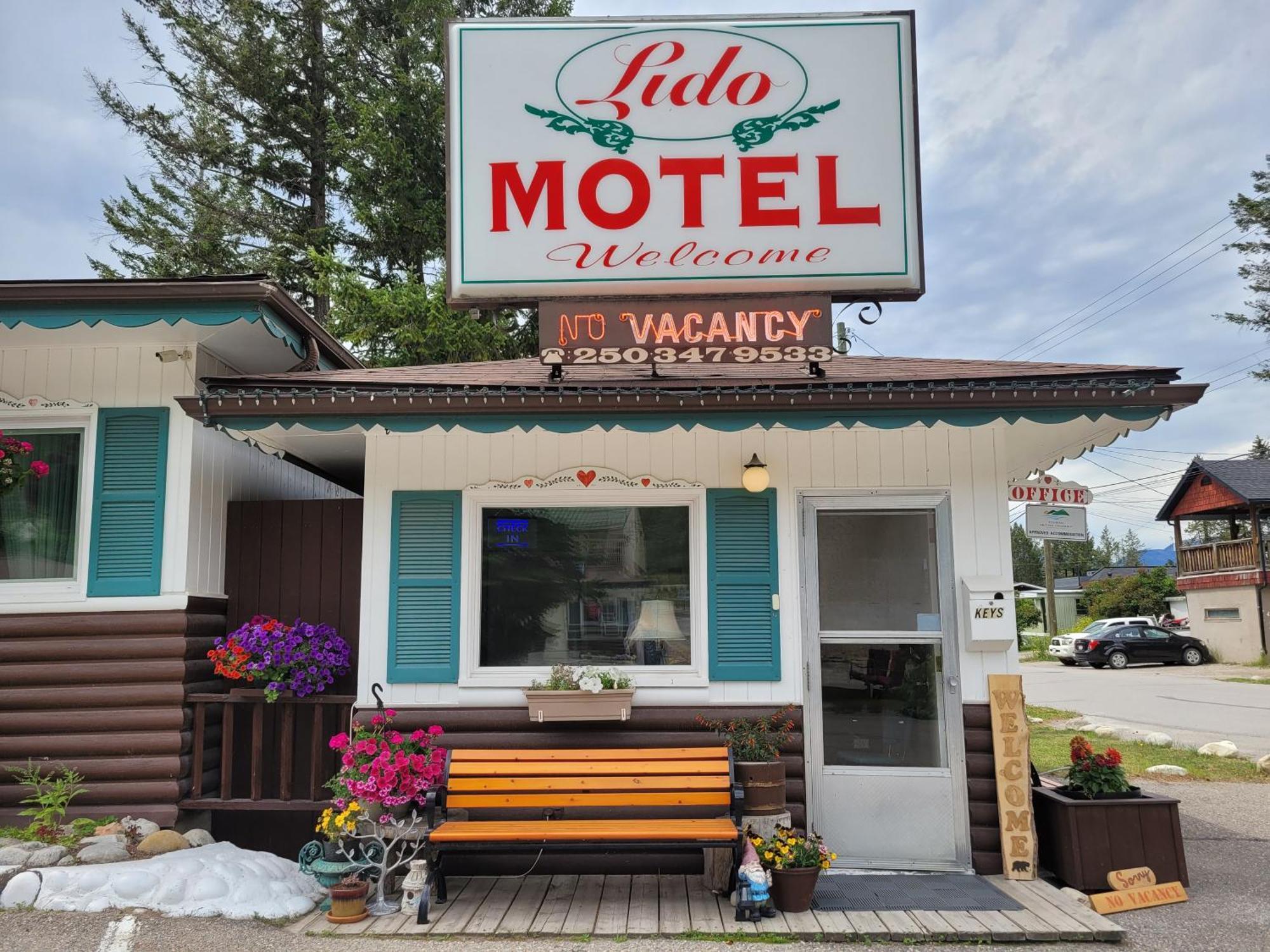 Lido Motel เรเดียมฮอตสปริงส์ ภายนอก รูปภาพ
